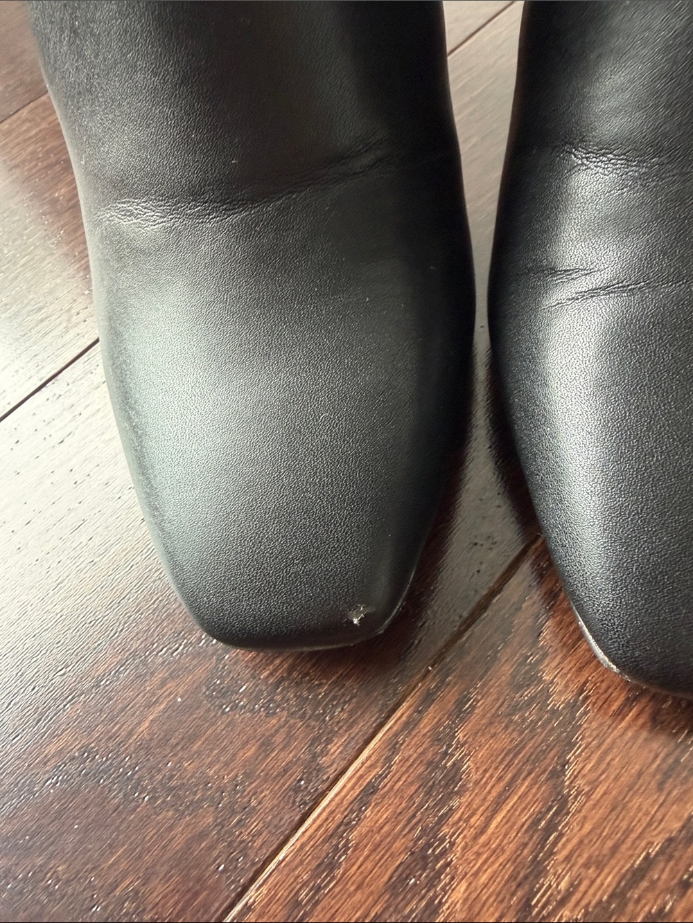 ALDO Black Heeled Ankle Booties - Picture 6 of 7